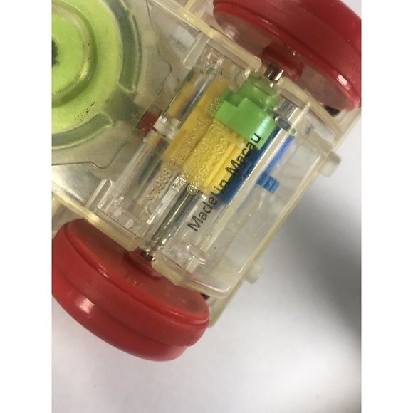 RARE Playskool Vintage 1988 Go Go Gears Race Car Vehicle Push and Go w Driver - Picture 9 of 12